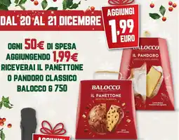 Pam Panettone o pandoro classico balocco offerta