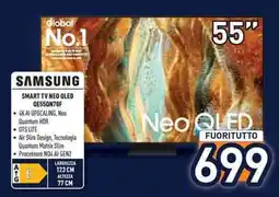 Unieuro SAMSUNG SMART TV NEO QLED QE55QN70F offerta