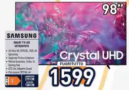 Unieuro SAMSUNG SMART TV LED UE98DU9070 offerta