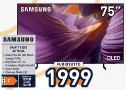 Unieuro SAMSUNG SMART TV OLED QE77S85FA offerta
