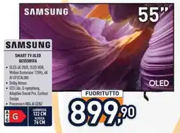 Unieuro SAMSUNG SMART TV OLED QE55S85FA offerta