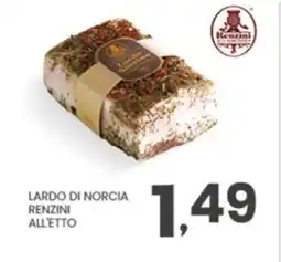 Despar Lardo di norcia renzini all'etto offerta