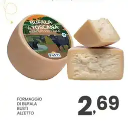 Despar Formaggio di bufala busti all'etto offerta