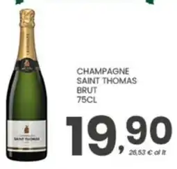 Despar Champagne SAINT THOMAS BRUT offerta