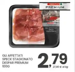 Despar Gli affettati speck stagionato DESPAR PREMIUM offerta
