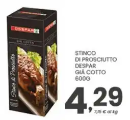 Despar Stinco di prosciutto despar già cotto offerta