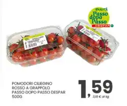 Despar Pomodori ciliegino rosso a grappolo passo dopo passo DESPAR offerta