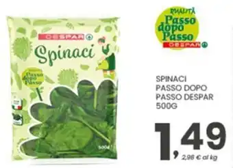 Despar Spinaci passo dopo passo DESPAR offerta