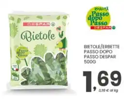 Despar Bietole/erbette passo dopo passo DESPAR offerta