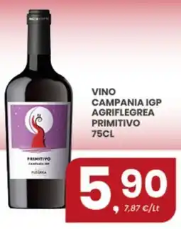 Despar Vino campania igp agriflegrea PRIMITIVO offerta