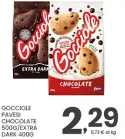 Despar Gocciole pavesi chocolate /extra dark offerta