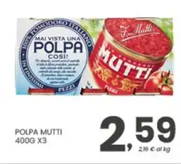 Despar Polpa MUTTI offerta