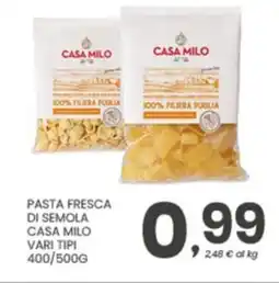 Despar Pasta fresca di semola CASA MILO offerta