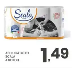 Despar Asciugatutto scala 4 rotoli offerta