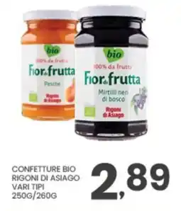 Despar Confetture bio RIGONI DI ASIAGO offerta