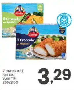 Despar 2 croccole FINDUS offerta