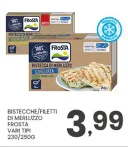 Despar Bistecche/filetti di merluzzo FROSTA offerta