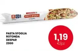 Despar Pasta sfoglia rotonda DESPAR offerta