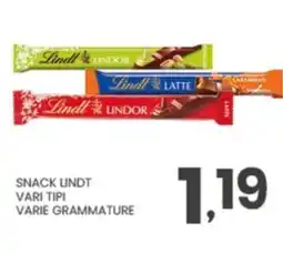 Despar Snack LINDT offerta
