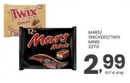 Despar Mars/ snickers/twix minis offerta