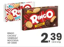 Despar Ringo cacao/ vanic vaniglia/ nocciola RINGO offerta