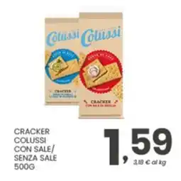 Despar Cracker colussi con sale/ senza sale offerta