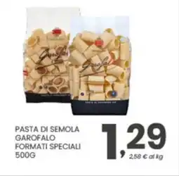 Despar Pasta di semola garofalo formati speciali offerta