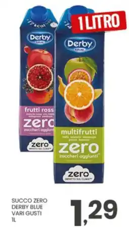 Despar Succo zero DERBY BLUE offerta