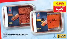 ALDI Golden seafood filetto di salmone marinato offerta
