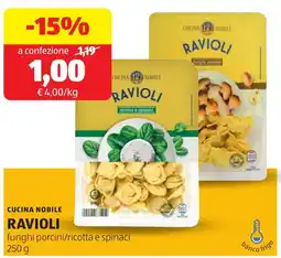 ALDI Cucina nobile ravioli offerta