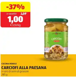 ALDI Cucina nobile carciofi alla paesana offerta