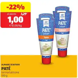 ALDI Almare seafood paté offerta