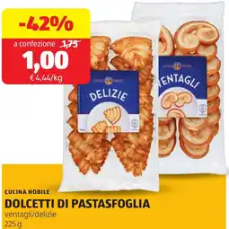 ALDI Cucina nobile dolcetti di pastasfoglia offerta
