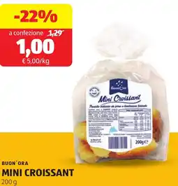 ALDI Buon'ora mini croissant offerta