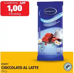 ALDI Riquet cioccolato al latte offerta