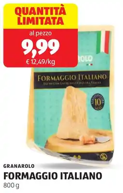 ALDI Granarolo formaggio italiano offerta