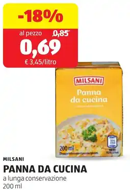 ALDI Milsani panna da cucina offerta