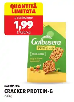 ALDI Galbusera cracker protein-G offerta