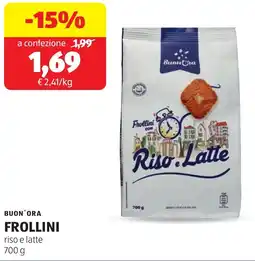 ALDI Buon'ora frollini offerta