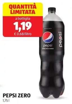 ALDI Pepsi zero offerta