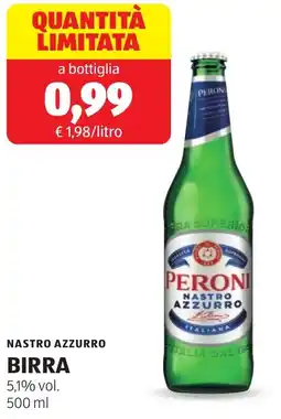 ALDI Nastro azzurro birra offerta