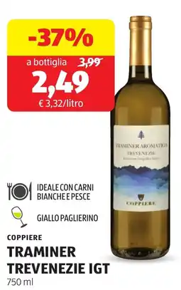 ALDI Coppiere traminer trevenezie IGT offerta