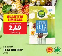 ALDI Bio natura feta bio DOP offerta