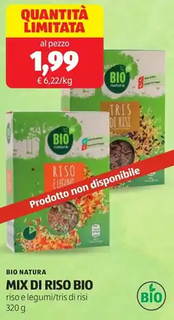 ALDI Bio natura mix di riso bio offerta