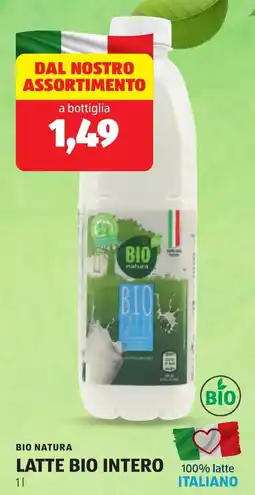 ALDI Bio natura latte bio intero offerta