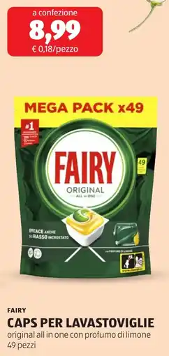 ALDI Fairy caps per lavastoviglie offerta