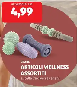 ALDI Crane articoli wellness assortiti offerta