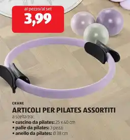 ALDI Crane articoli per pilates assortiti offerta