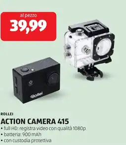 ALDI Rollei action camera 415 offerta
