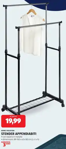 ALDI Home creation stender appendiabiti offerta